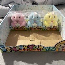 Tiktok Viral Squeesh Yum Criceto di Velluto Squeezy Squish Giocattolo Set Completo di Colori