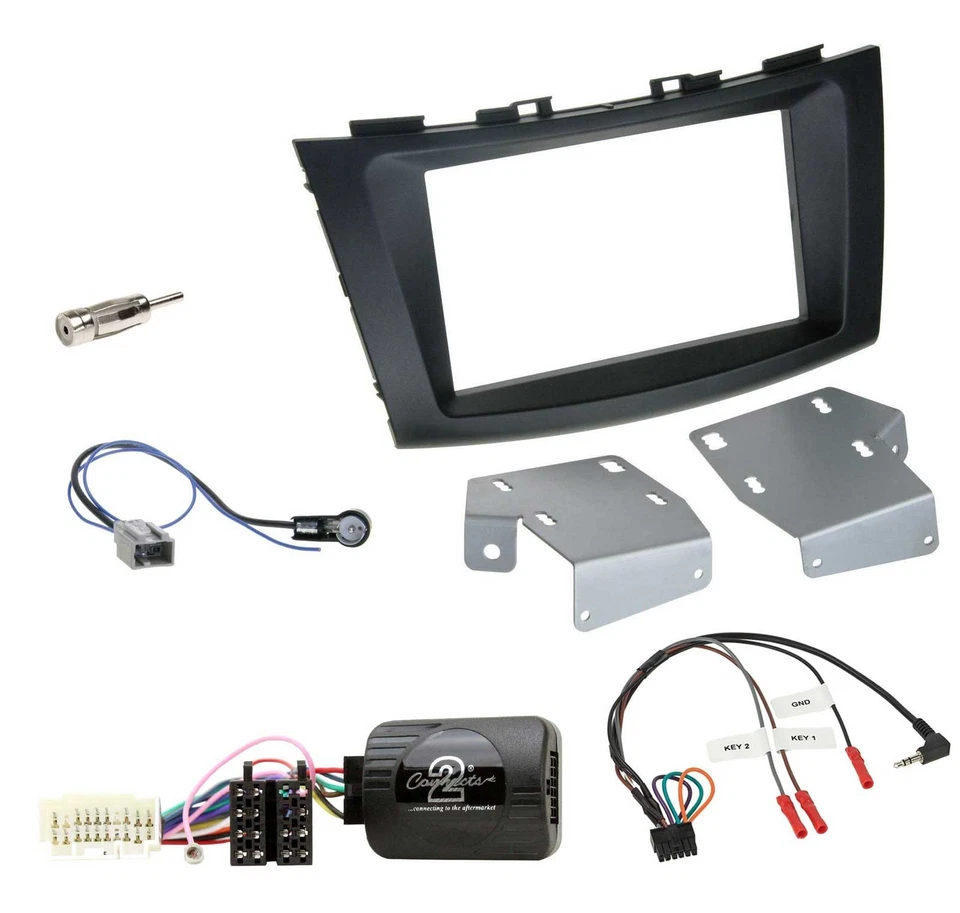 JVC USB Bluetooth Lenkrad DAB 2DIN Autoradio für Suzuki Swift ab 2011 - Bild 3 von 4