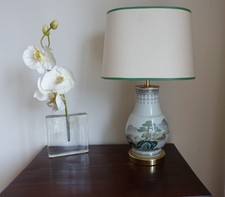 Chinesische Vasenlampe  - sehr guter  Zustand, 41 cm hoch