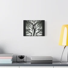 Wall Art, Goddess of the Trees, Tranquil Nature Canvas Print, Home and Office
