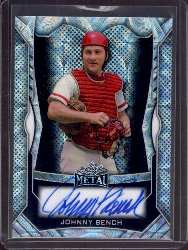 Johnny Bench Autographed Baseball Cards for sale | eBay