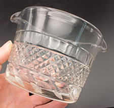 Antique Cut Glass Rinser Georgian or Victorian