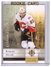 Roman Horak 2011-12 Ultimate Collection Rookie Card #107 /399