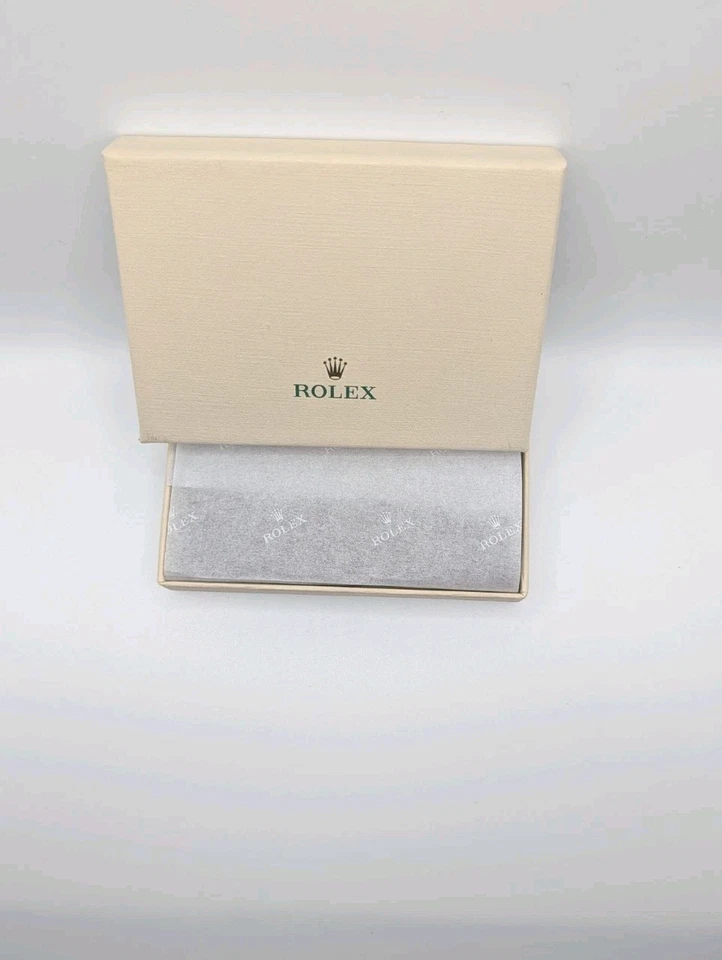Rolex Signature Cuero Marrón Portatarjetas de Crédito Cartera - Nuevo en Caja, Regalo AD Foto 4 de 4