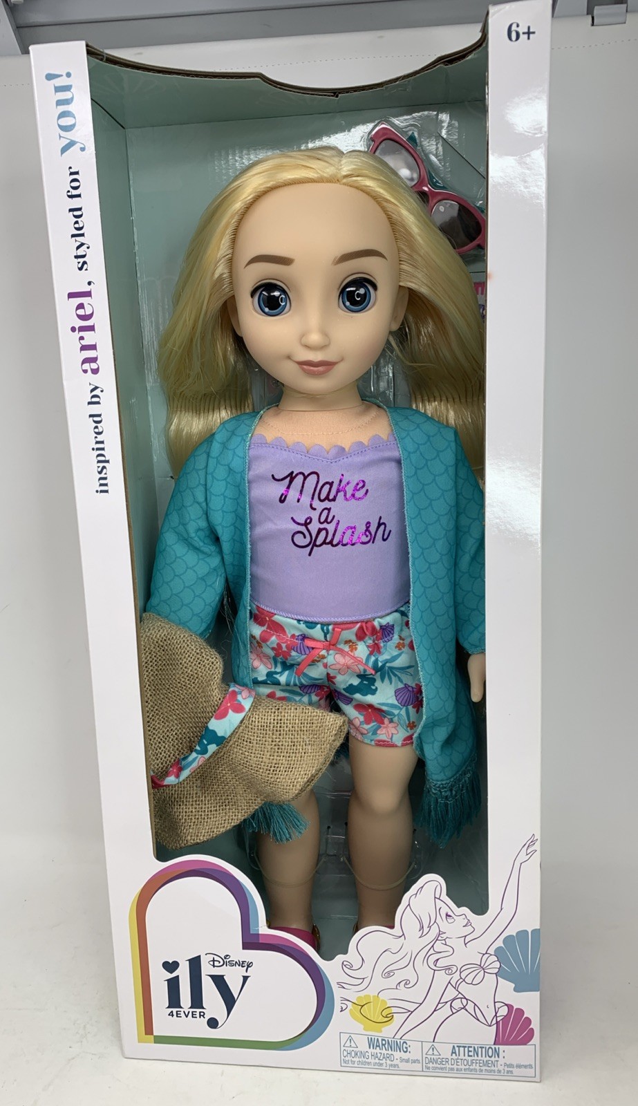 Disney ILY 4Ever Blonde Ariel Inspired Doll Little Mermaid 1