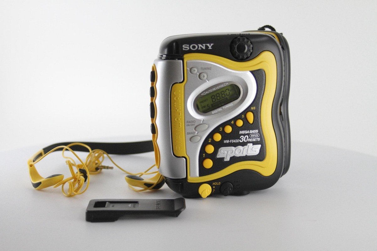 ソニースポーツ SONY WM-FS420 カセットプレーヤー Sony Walkman Auto-Reverse Portable Cassette Player (WM-FS420/C) | eBay