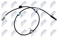 NTY HCA-SU-034 Sensor, Raddrehzahl Hinten Links FüR Suzuki