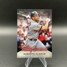 2019 Topps Update Series - The Family Business Roberto Alomar #FB-3 Black /299