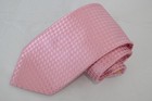 DONALD J TRUMP PINK SILK MEN'S NECK Tie W:3 1/2" BY L:62" — photo 2