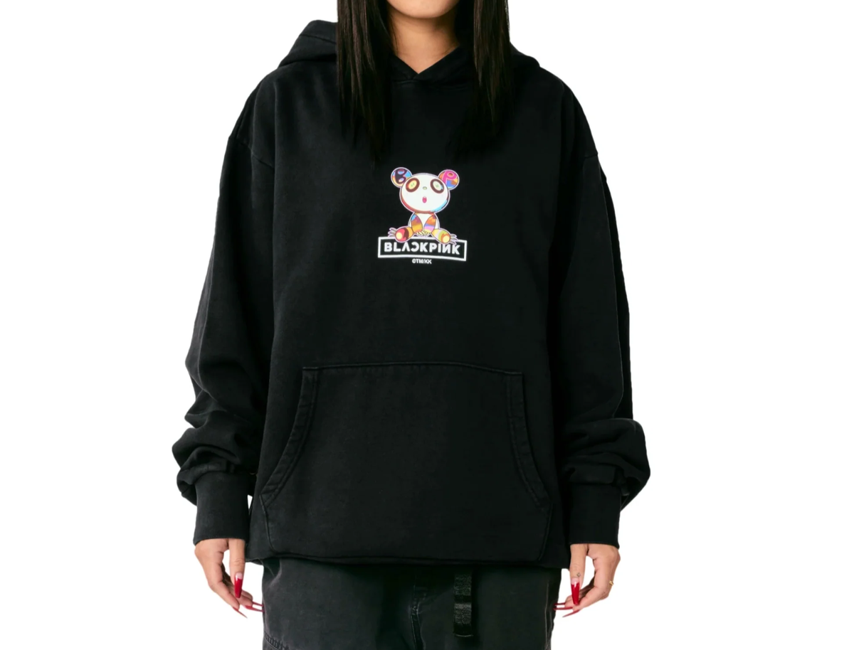 Takashi Murakami x BLACKPINK Pandakashi Dreams Hoodie Black Unisex