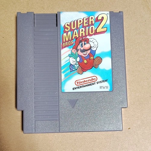 Nintendo Super Mario Bros. 2 Nintendo Entertainment System NES Game Cartridge
