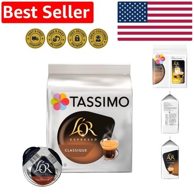 Convenient 16-Pod L'Or Espresso Classic - Medium Roast for Anytime Enjoyment