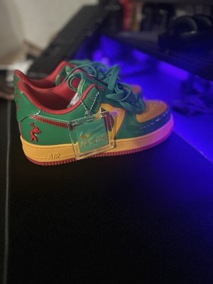 Nike Air Force 1 Low Lil Yachty Concrete Boys Lucky Green Size 8