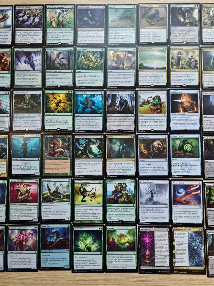 Custom Commander Deck ~ Venomous Vanguard ~ Aphelia, Viper Whisperer ~ 100 Cards - Image 3 of 4