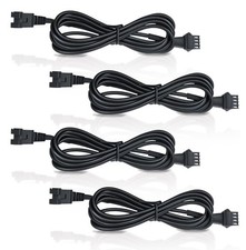 4 Pcs 4 Pin 60 inch LED Rock Light Extension Cable, Rock Light Extension Wire...