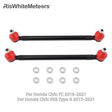 2pcs Front Adjustable Sway Bar End Links Kit For 2017-21 Honda Civic Fk8 Type R