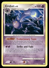 2007 Pokemon Crobat Rare Mysterious Treasures 23/123 DMG on eBay