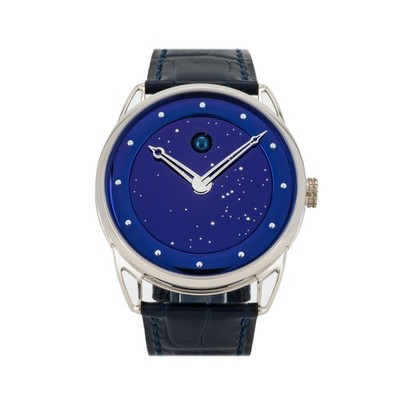 De Bethune DB25 Moon Phase Starry Sky Manual White Gold Mens Watch DB25LWS3V2