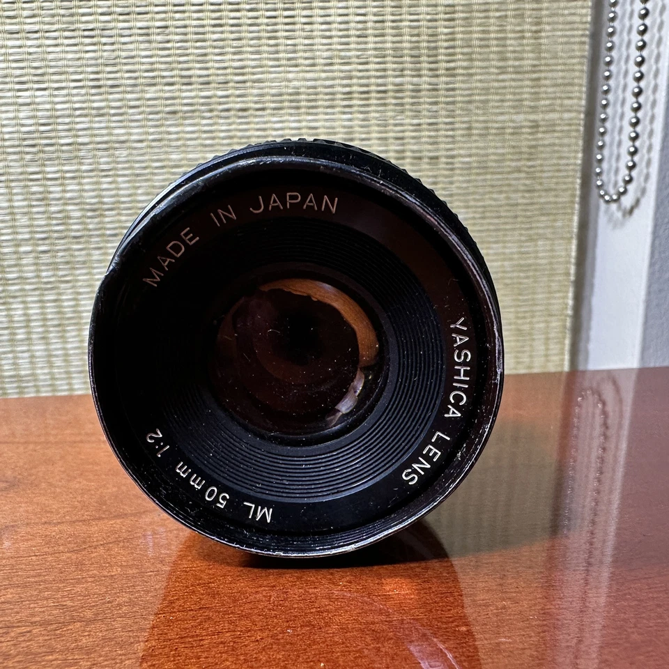 Yashica ML 50mm f2 Prime Lens Contax Yashica C/Y mount Condition Untested - Image 4 of 4