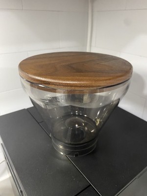 Baratza Encore and ESP 485 Grinder Hopper Lid, Wood, Walnut