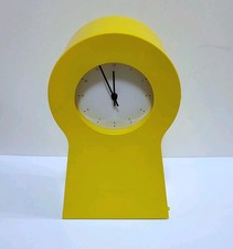 Ikea Yellow Keyhole Storage Shelf Wall Table Mantle Clock Vintage 1990s