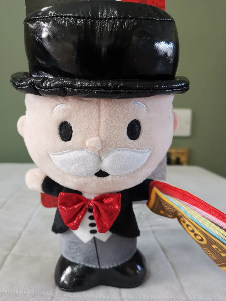🐶 🎩 NEW Monopoly Mr Monopoly Squeak & Crinkle Dog Toy - Also Can Be Childs Toy - Image 2 of 4
