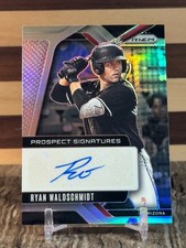 Ryan Waldschmidt 2025 Panini Prizm Prospect Signatures Silver Auto Arizona RC🔥
