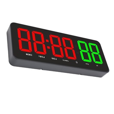 12.4in Gym Timer Countdown Count Up Interval Fitness Timer With Remote Contr SET