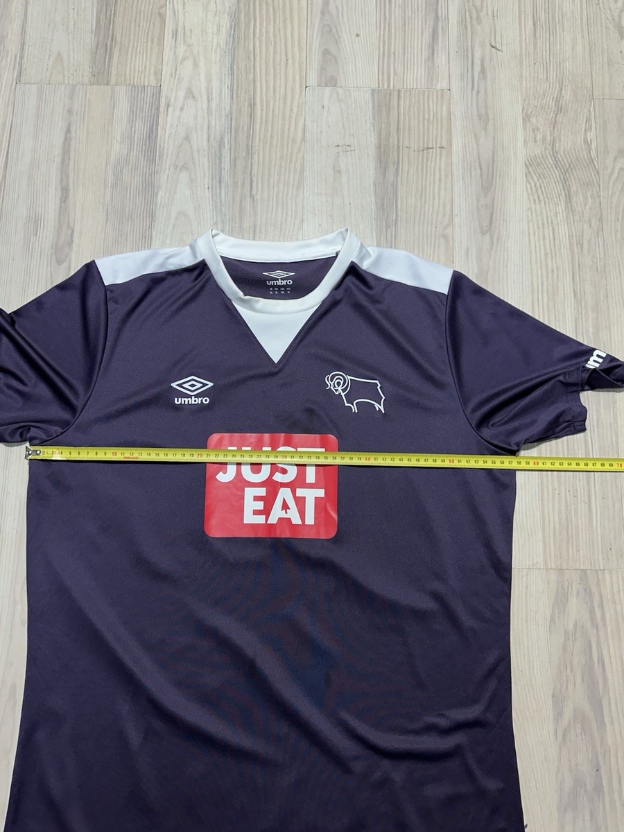 UMBRO Derby County 2015/16 Away Football Shirt SOCCER JERSEY