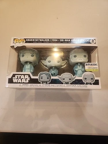 Funko Pop! Vinyl: Star Wars - Anakin Skywalker / Yoda / Obi- Wan Kenobi (Endor)