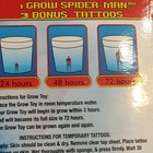 New Set Of 3 Marvel Spider-Man Mini Comic Book Grow Spider-Man & Tattoos 2006 — photo 4