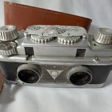 TDC Stereo Colorist Camera 35mm w/Case Vintage - Untested