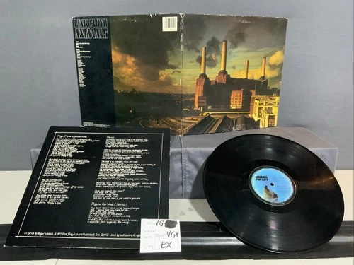Pink Floyd Animals Vinyl Columbia JC 34474 1977 VG / EX