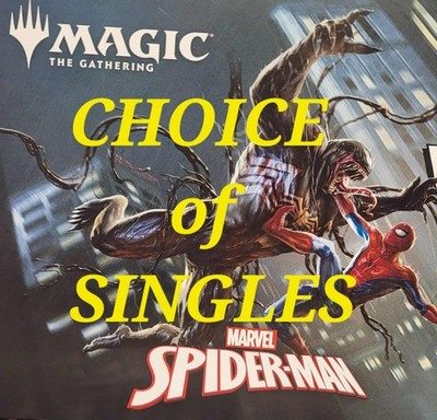 MTG Spider-Man SPM - Choice of Singles - Pack Fresh - Magic the Gathering Marvel