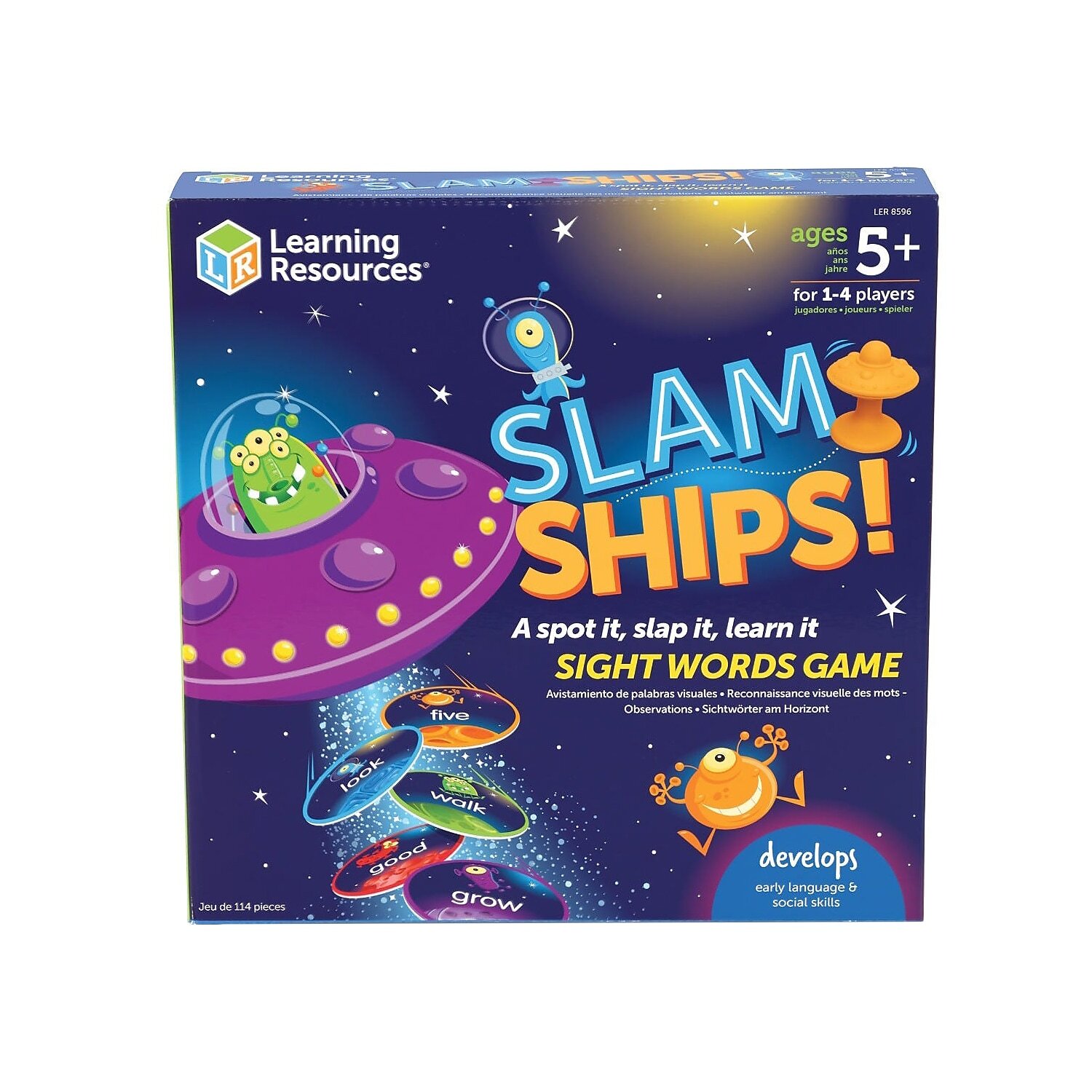 Engaging Sight Words Game for Kids by Learning Resources - 5.8x10x1.25 Inches-image