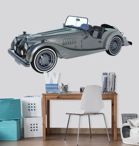 Sports Car Wallpaper Mural