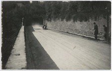 Corsa dei carretti - fotografia originale formato cartolina - primi Novecento