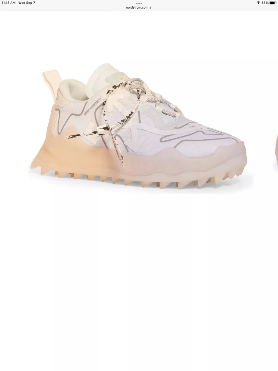 OFF WHITE ODSY 1000 MEN SNEAKER SZ 44 US 11 LACE UP