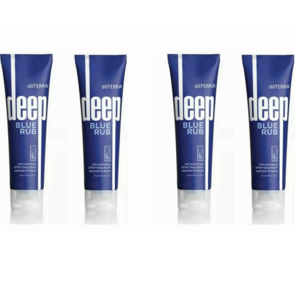 NEW Deep Blue Rub Cream Doterra - 4 oz - Brand-New, Sealed -4PACK EXP:2027