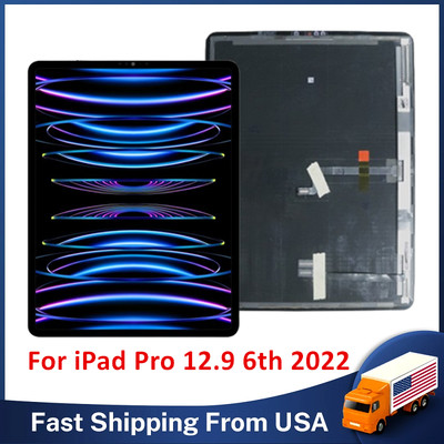 For iPad Pro 12.9 6th 2022 Display LCD Touch Screen Digitizer A2436/A2464/A2466