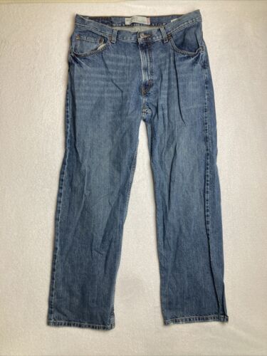 Levi's Jeans Herren 32x29 Blau 559 Relaxed Straight All Cotton Denim Etikett 34x32 - Bild 2 von 20