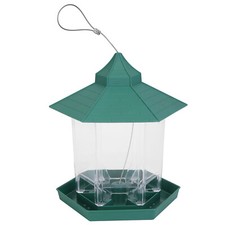 Wild Bird Feeder Hanging Bird Seed Station Bird Feeder Outdoor Garden Feeder