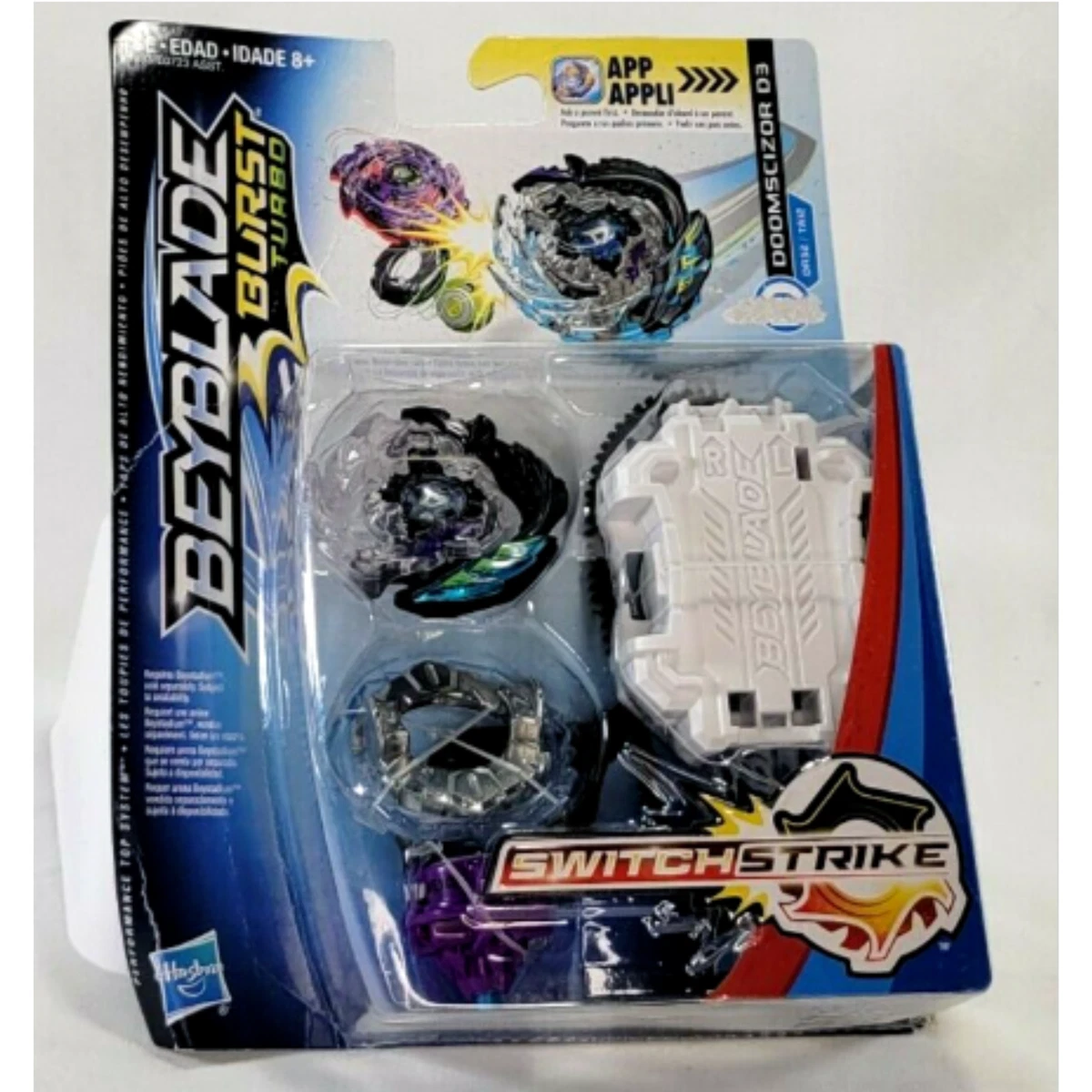 Beyblade Burst Evolution SwitchStrike Starter Pack Doomscizor D3 