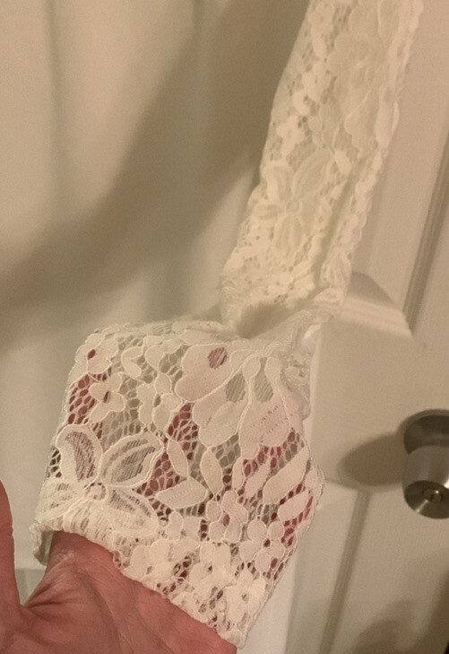 Tommy Hilfiger Womens White Lace Long Sleeve Dress Size 12 | eBay