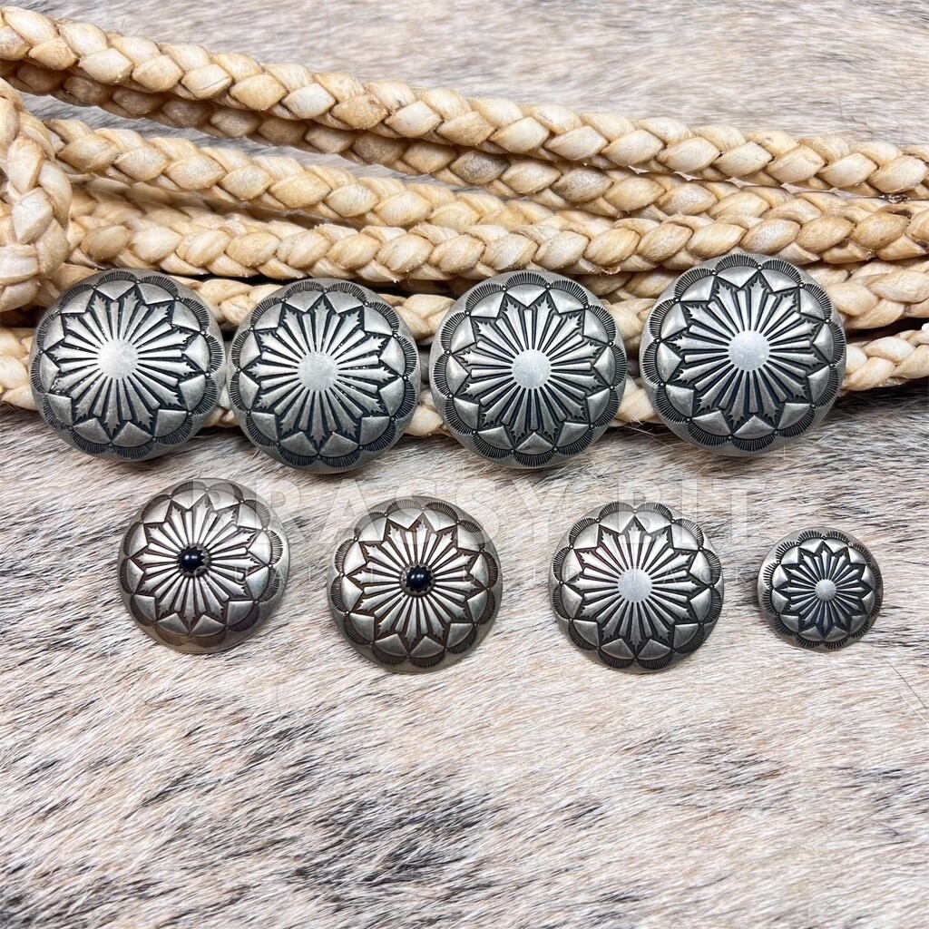 8 Navajo Handmade Sterling Silver Concho Belt Conchos | eBay 8 Navajo Handmade Sterling Silver Concho Belt Conchos | eBay