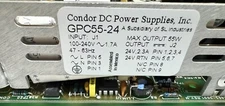 Power Supply Model: GPC55-24 Condor DC New