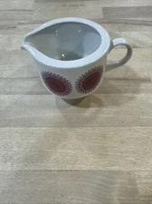 Mitterteich Bavaria Germany Red Medallion Creamer