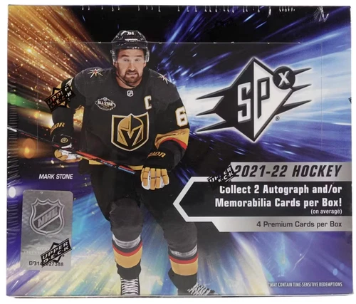 2021-22 Upper Deck Spx Hobby Hockey Sealed Box ? Cole Caufield