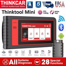 Thinktool Mini Bidirectional Car OBD2 Scanner Diagnostic Scan Tool E/C/U Coding