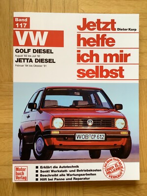VW GOLF/JETTA Diesel ab 8/1983-7/92 Band 117 Reparaturanleitung (kartoniert)